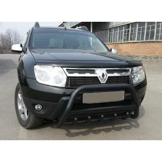 Bullbar met opschrift WT004 Black (roestvrij staal) foto 1