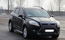 Ford Kuga 2008–2013 Bullbar WT003 Black (RVS) foto 3