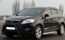 Ford Kuga 2008–2013 Bullbar WT003 Black (RVS) foto 1