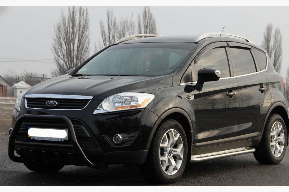 Ford Kuga 2008–2013 Bullbar WT003 Black (RVS) Image