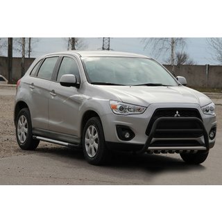 Bullbar WT003 Black (RVS) Mitsubishi ASX 2010–2023 foto 1