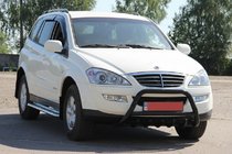 SsangYong Kyron 2005–2014 Bullbar WT003 Black (RVS) foto 6