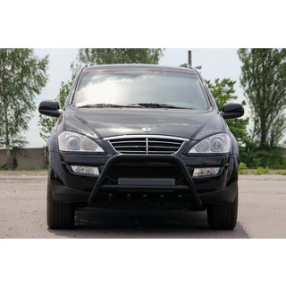 Bullbar WT003 Black (RVS) SsangYong Kyron 2005–2014 foto 2