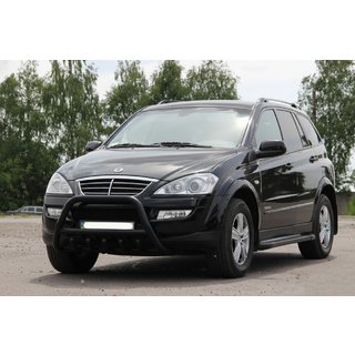 Bullbar WT003 Black (RVS) SsangYong Kyron 2005–2014 foto 1