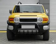 Toyota FJ Cruiser 2006–2022 Bullbar WT003 Black (RVS) foto 1