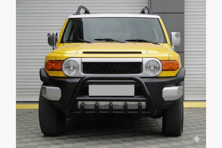 Toyota FJ Cruiser 2006–2022 Bullbar WT003 Black (RVS) Image