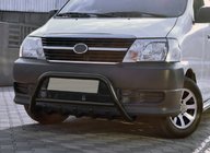 Toyota HiAce Bullbar WT003 Black (RVS) foto 1