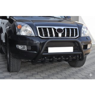 Lage bullbar WT003 Black (roestvrij staal) foto 3