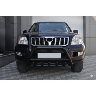 Lage bullbar WT003 Black (roestvrij staal) foto 4