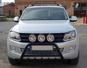 Volkswagen Amarok 2010–2022 Bullbar WT003 Black (RVS) foto 6