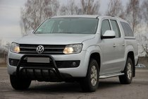 Volkswagen Amarok 2010–2022 Bullbar WT003 Black (RVS) foto 9