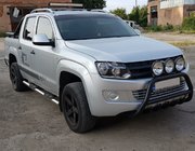 Volkswagen Amarok 2010–2022 Bullbar WT003 Black (RVS) foto 8