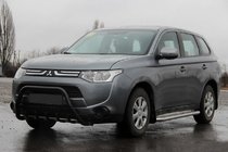 Mitsubishi Outlander 2012–2021 Bullbar WT004 Black (RVS) foto 1