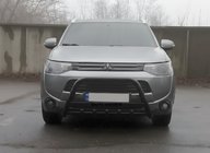 Mitsubishi Outlander 2012–2021 Bullbar WT004 Black (RVS) foto 2