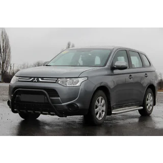 Bullbar WT004 Black (RVS) foto 1