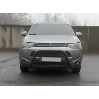 Bullbar WT004 Black (RVS) Mitsubishi Outlander 2012–2021 foto 3