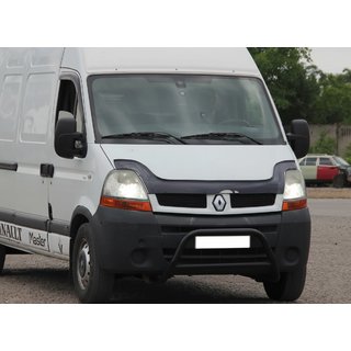 Voorbumperbeugel WT003 Black (RVS) Opel Movano 2004–2010 foto 1