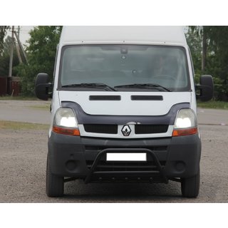 Voorbumperbeugel WT003 Black (RVS) Opel Movano 2004–2010 foto 3