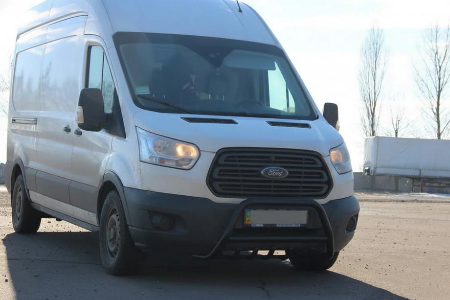 Ford Transit 2014– Bullbar WT003 Black (RVS) Image