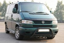 Volkswagen T4 Caravelle/Multivan 1990–2003 Bullbar WT004 Black (RVS) foto 1