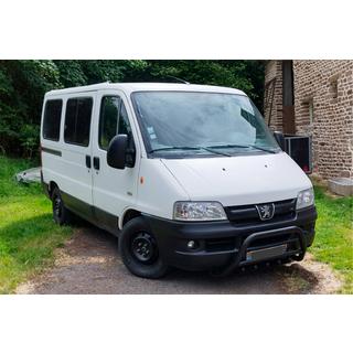 Bullbar WT003 Black (RVS) Peugeot Boxer 1994–2006 foto 1