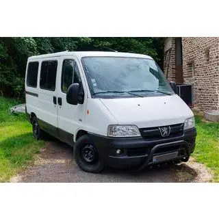 Bullbar WT003 Black (RVS) Peugeot Boxer 1994–2006 foto 1