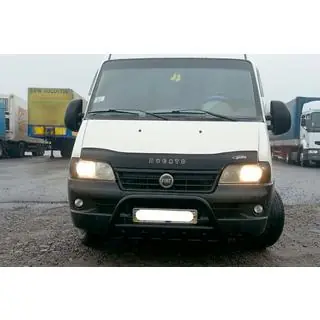 Bullbar WT003 Black (RVS) Peugeot Boxer 1994–2006 foto 2
