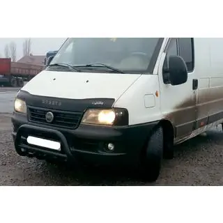 Bullbar WT003 Black (RVS) Peugeot Boxer 1994–2006 foto 3