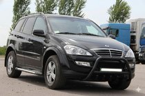 SsangYong Action 2005–2018 Bullbar WT003 Black (RVS) foto 1