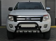 Ford Ranger 2011–2022 Frontbeschermbeugel WT003 Black (RVS) foto 1