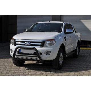 Frontbeschermbeugel WT003 Black (RVS) Ford Ranger 2011–2022 foto 4