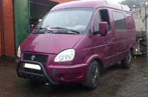 GAZ Gazelle, Sobol 1998– Bullbar WT003 Black (RVS) foto 4