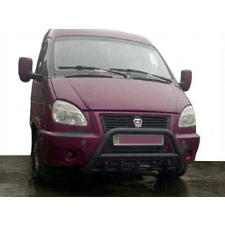 Bullbar WT003 Black (RVS) GAZ Gazelle, Sobol 1998– foto 1