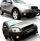 Geely Emgrand X7 2011– Bullbar WT003 Black (RVS) foto 1