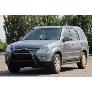 Bullbar WT003 Black (RVS) Honda CRV 2001–2006 foto 1