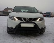 Nissan Qashqai 2014–2021 Bullbar WT003 Black (RVS) foto 3