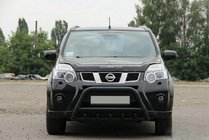 Nissan X-trail T31 2007–2014 Bullbar WT003 Black (roestvrij staal) foto 7