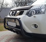 Nissan X-trail T31 2007–2014 Bullbar WT003 Black (roestvrij staal) foto 9