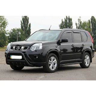 Bullbar WT003 Black (roestvrij staal) Nissan X-trail T31 2007–2014 foto 2