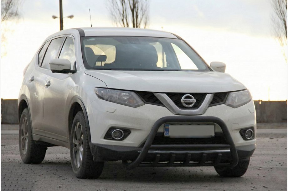 Nissan X-trail T32/Rogue 2014–2021 Bullbar WT003 Black (RVS) Image