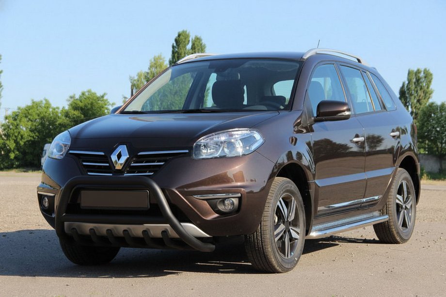 Renault Koleos 2008–2016 Bullbar WT003 Black (RVS) Foto 1