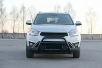 SsangYong Korando 2010–2019 Bullbar WT003 Black (RVS) foto 4