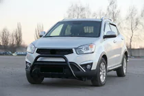 SsangYong Korando 2010–2019 Bullbar WT003 Black (RVS) foto 3