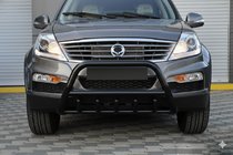SsangYong Rexton I 2001–2017 Bullbar WT003 Black (RVS) foto 1