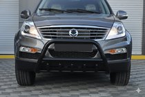 SsangYong Rexton I 2001–2017 Bullbar WT003 Black (RVS) foto 4
