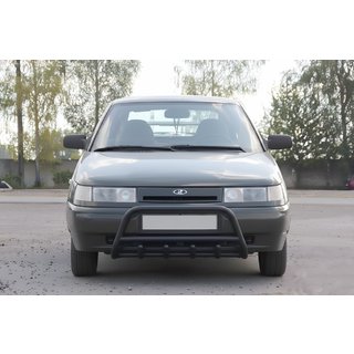 Bullbar WT003 Black 60 mm (RVS) foto 3