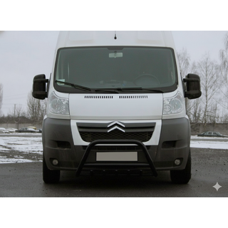 Voorbumperbeugel WT003 Black (RVS) Citroen Jumper 2007–2025 foto 4