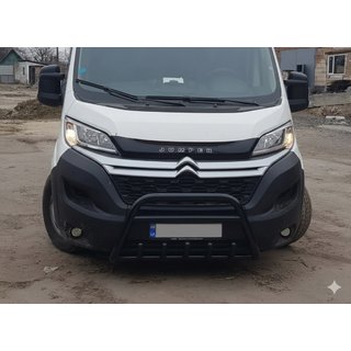 Voorbumperbeugel WT003 Black (RVS) Peugeot Boxer 2006–2025 foto 3