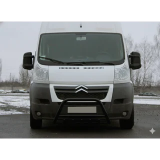 Voorbumperbeugel WT003 Black (RVS) Peugeot Boxer 2006–2025 foto 4