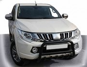 Mitsubishi L200 2015–2024 Bullbar WT003 Black (RVS) foto 3